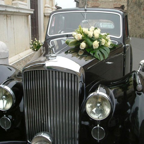 fiori auto matrimonio